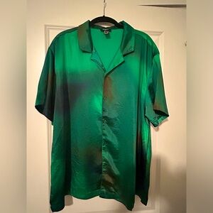 F21 Silky button down shirt